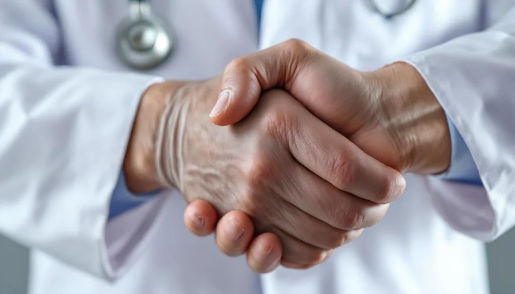 ein arzt erklärt, wie ihr händedruck hinweise auf ihre lebenserwartung geben kann und welche gesundheitlichen informationen daraus ablesbar sind.