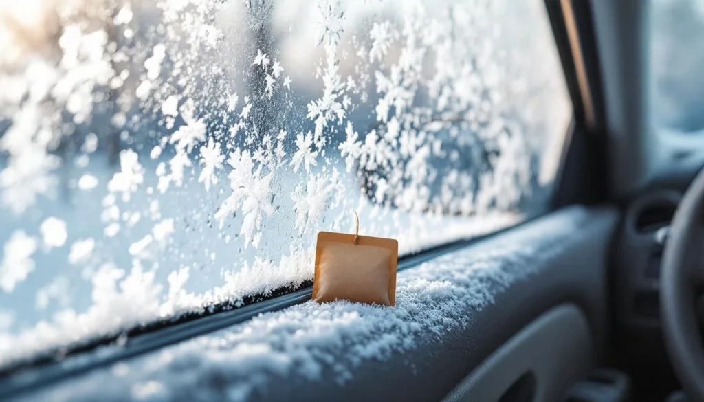 erfahren sie, wie ein einfacher teebeutel im auto nach drei wintertagen überraschende veränderungen bewirkt. entdecken sie diesen praktischen tipp für den winter!