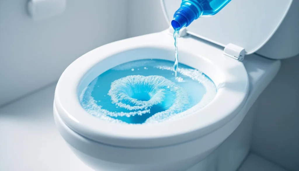 ich testete einen tropfen spülmittel im wc und war von dem überraschenden ergebnis beeindruckt. erfahren sie, wie einfach und effektiv diese methode ist!