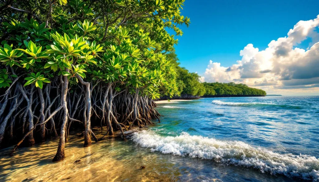 erfahren sie, wie das retten von mangrovenwäldern nicht nur die küsten schützt, sondern auch einen wichtigen beitrag zum klimaschutz leistet.