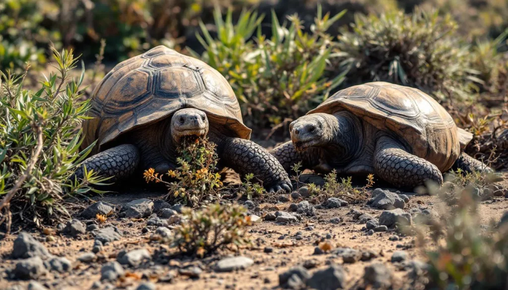 entdecken sie, warum riesige landschildkröten auf den galapagos-inseln sträucher niederreißen und wie dies das ökosystem beeinflusst.